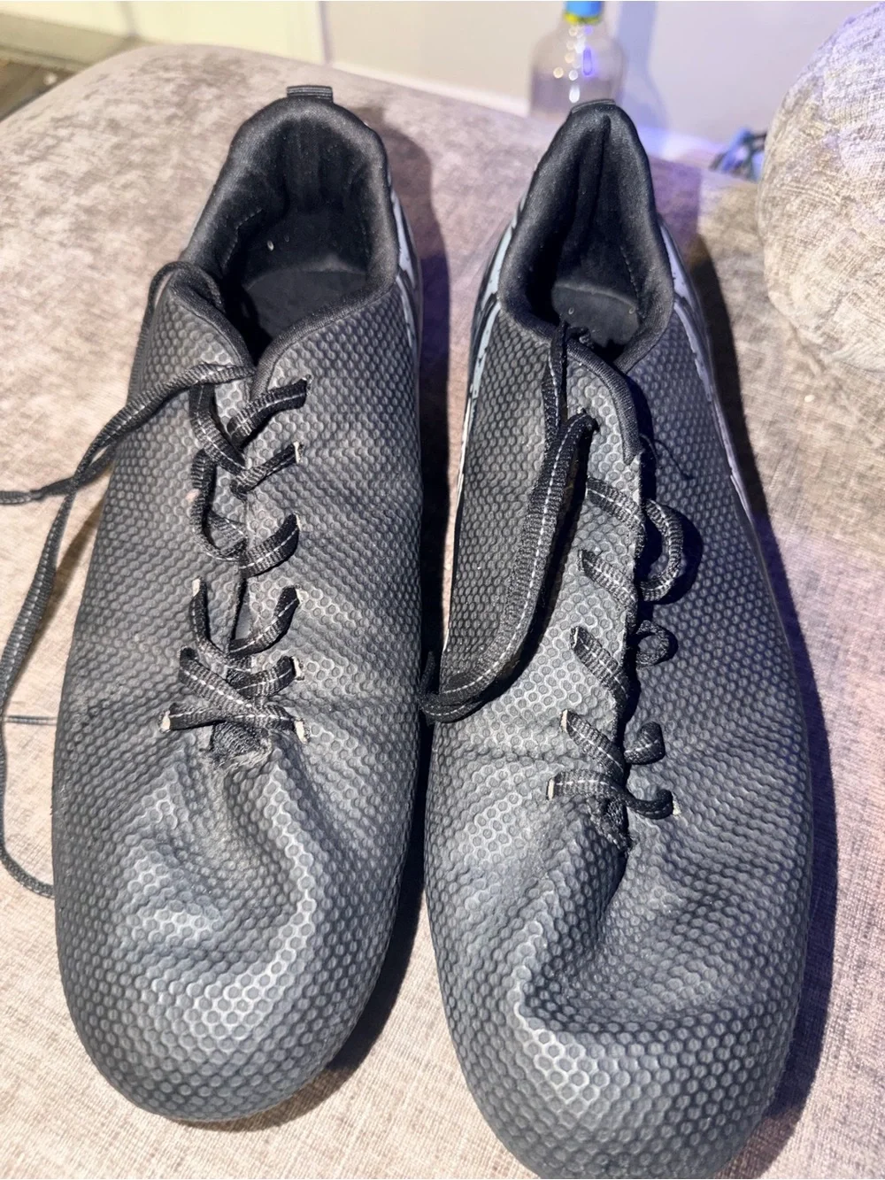 Riddell Black Athletic Cleats‎ 11.5